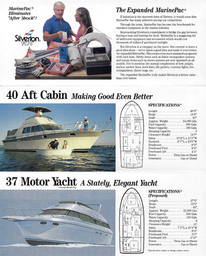 Silverton 1987 Abbreviated Brochure