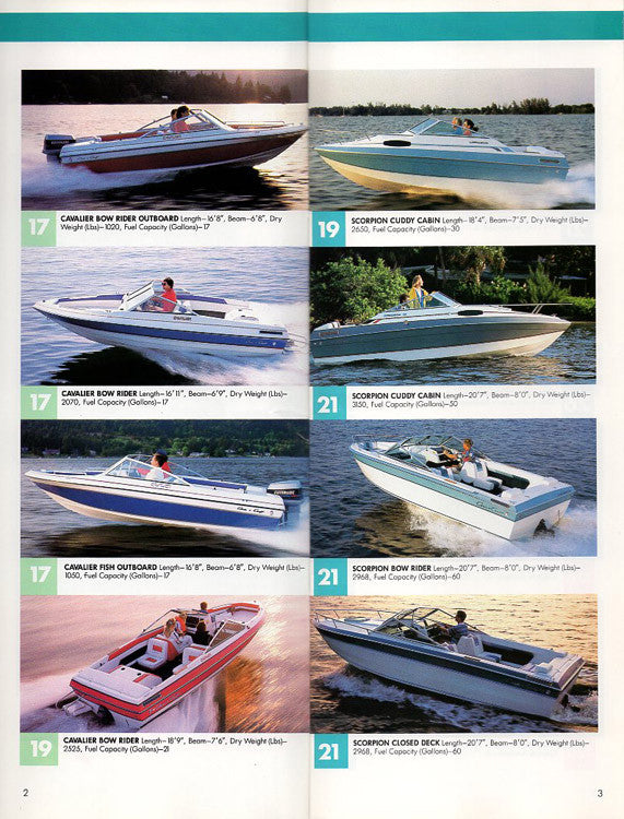 Chris Craft 1988 Full Line Brochure