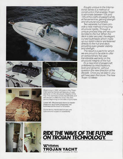 Trojan 10 Meter Express Brochure