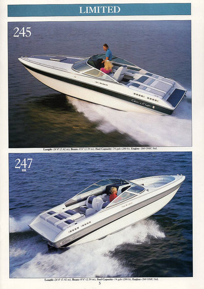 Chris Craft 1989 Full Line Brochure