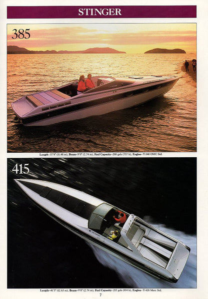 Chris Craft 1989 Full Line Brochure