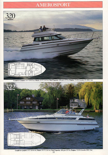 Chris Craft 1989 Full Line Brochure
