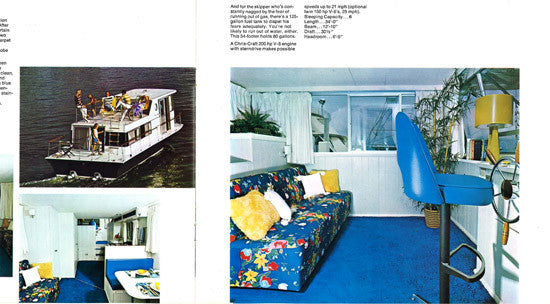 Chris Craft 1970 Aqua Home Brochure