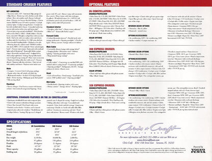 Chris Craft 2002 Cruisers Brochure