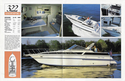Chris Craft 322 Amerosport Brochure