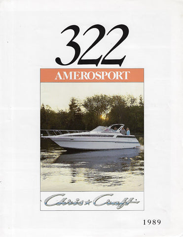 Chris Craft 322 Amerosport Brochure