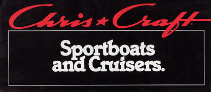 Chris Craft 1981 Full Line Brochure