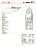 Chris Craft Sea Hawk 254 Brochure