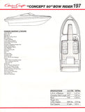 Chris Craft Concept Bowrider 197 Brochure