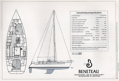 Beneteau Oceanis 40 Center Cockpit Brochure