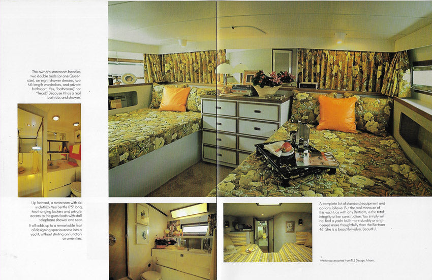 Bertram 46 Yacht Brochure