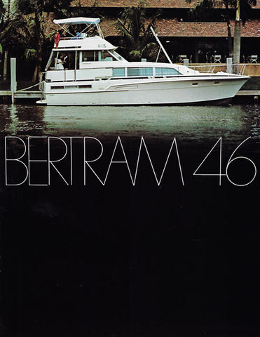 Bertram 46 Yacht Brochure