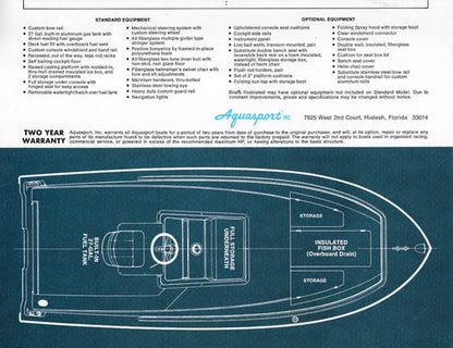 Aquasport 170 Brochure