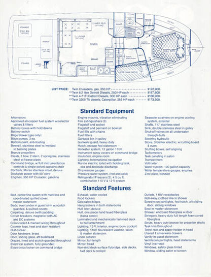 Uniflite 38 SE Specification Brochure