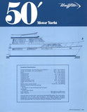 Uniflite 50 Motor Yacht  Specification Brochure