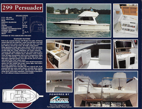 Penn Yan 299 Persuader / 269 Legacy Brochure