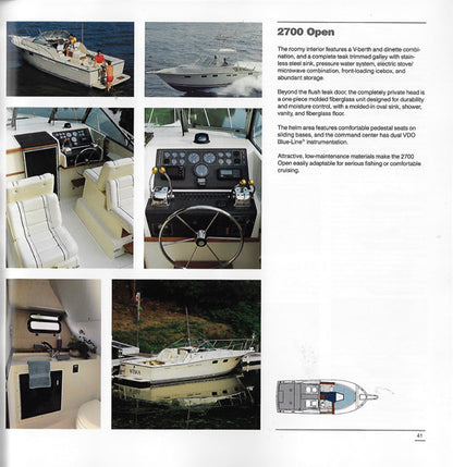 Tiara 1990 Oversize Brochure