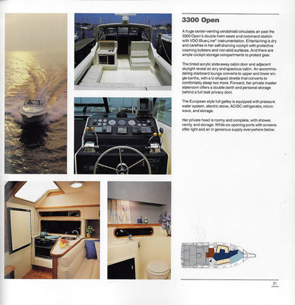 Tiara 1990 Oversize Brochure
