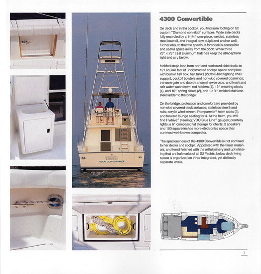 Tiara 1990 Oversize Brochure