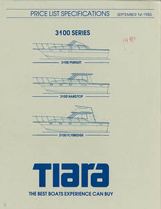 Tiara 3100 Series Price List