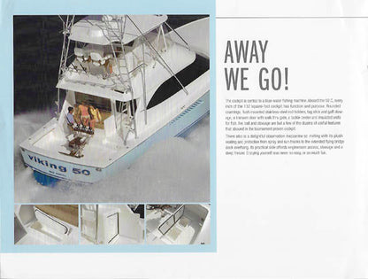 Viking 50 Convertible Brochure