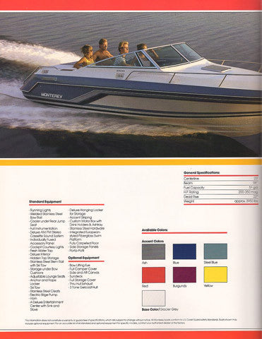 Monterey 2300 Sports Cuddy Brochure