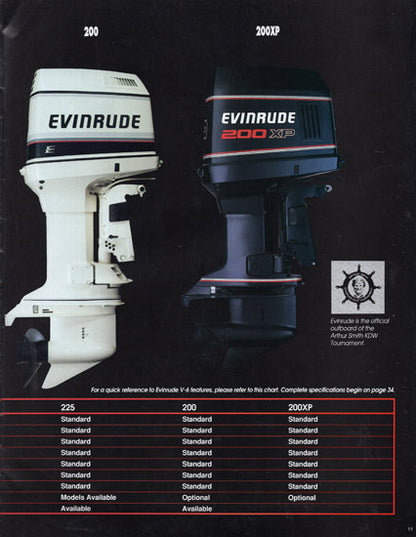 Evinrude 1992 Outboard Brochure