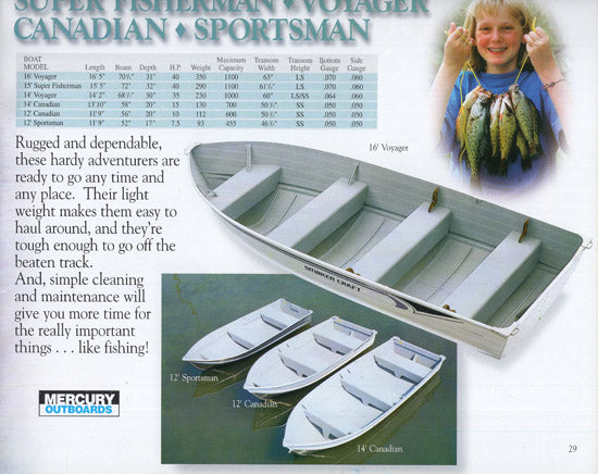 Smoker Craft 1999 Brochure
