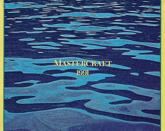 Mastercraft 1991 Brochure Poster