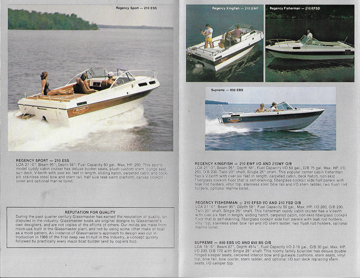 Glassmaster 1982 Brochure