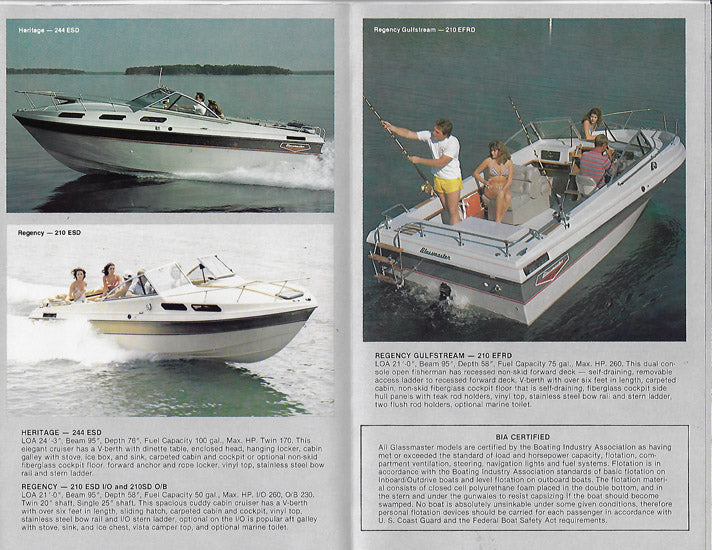 Glassmaster 1982 Brochure
