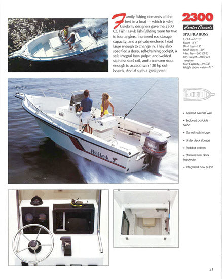 Celebrity 1993 Brochure