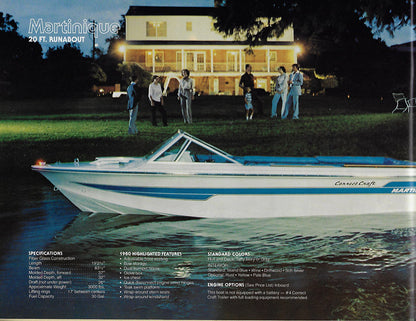 Correct Craft 1980 Ski Nautiques Brochure