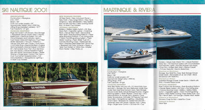 Correct Craft 1987 Nautiques Full Line Brochure