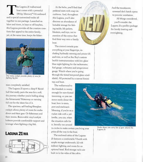Sea Ray 1992 Laguna Brochure