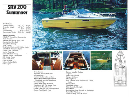 Sea Ray 1978 Brochure
