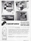 Fiberform 2375 Sun Blazer Specification Brochure