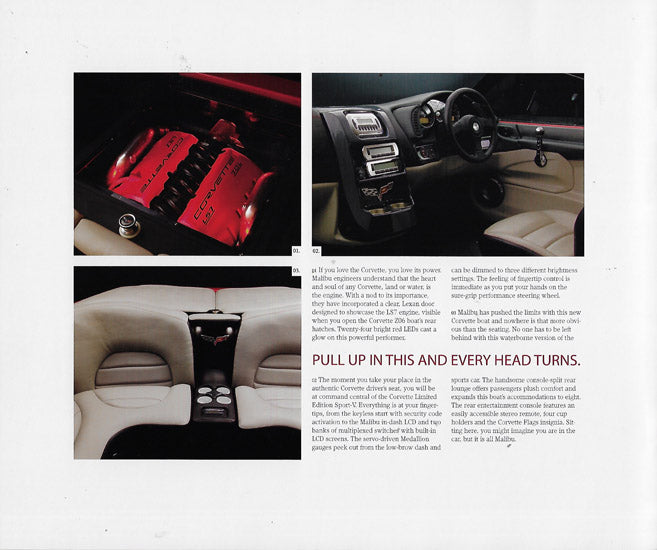 Malibu Corvette Limited Edition Sport-V Brochure