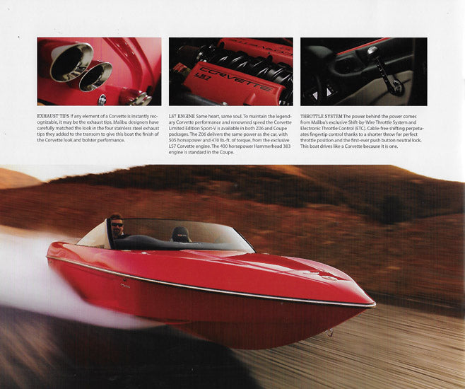 Malibu Corvette Limited Edition Sport-V Brochure