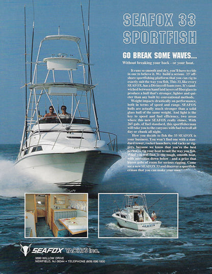 Sea Fox 33 Offshore Brochure