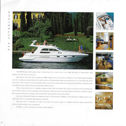 Sealine 2000 Specification Brochure