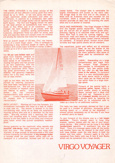 Newbridge Virgo Voyager Brochure
