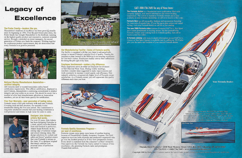 Formula 2000 Poster Brochure