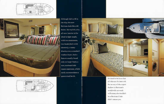 Bertram 46 Convertible Brochure