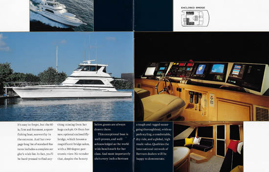 Bertram 60 Convertible Brochure