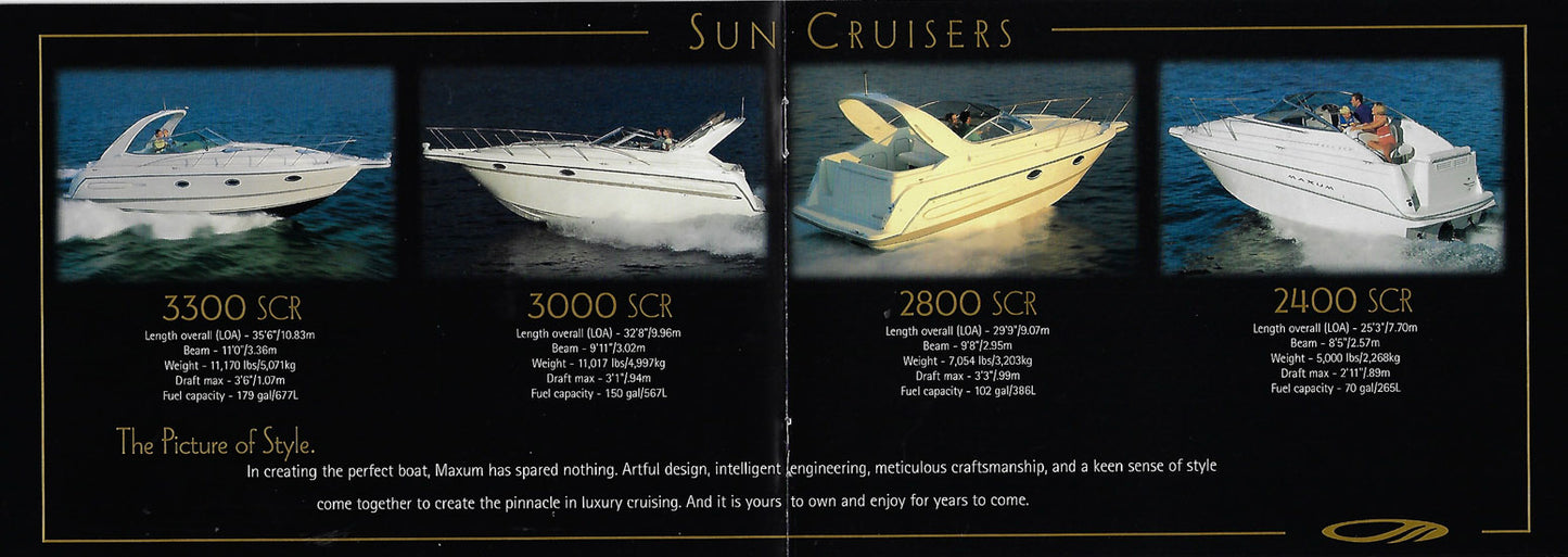 Maxum 2000 Full Line Brochure