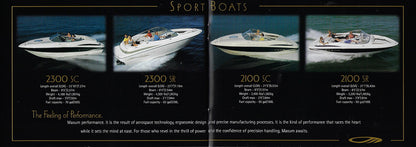 Maxum 2000 Full Line Brochure