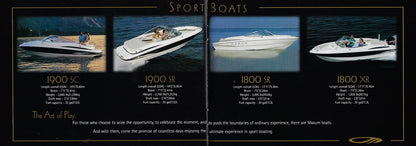 Maxum 2000 Full Line Brochure