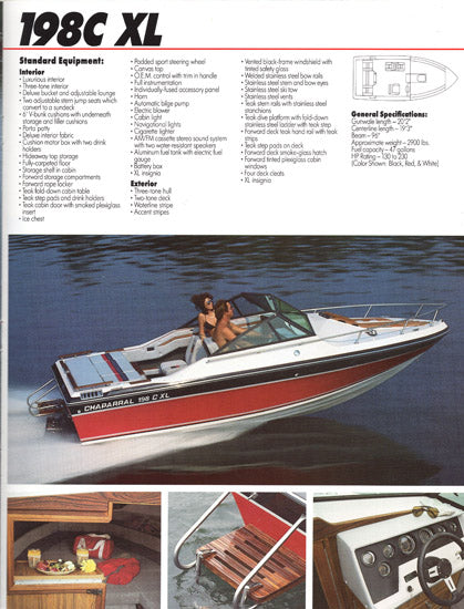 Chaparral 1987 Brochure
