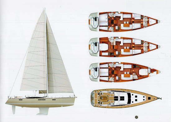 Jeanneau 53 & 57 Brochure